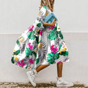 Chic Summer Floral Midi Dress