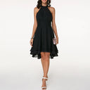 Charming Ruffle-Accented Fashion Dress