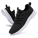 Orthopedic Black Sneakers for All-Day Wear