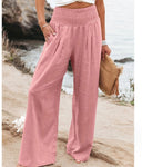 Chic Women’s Palazzo Pants in Stretch Fabric