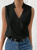Chic Women's Fashion Blouse in Trendy Fabrics