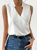 Chic Women's Fashion Blouse in Trendy Fabrics