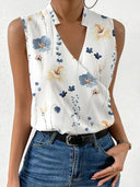 Chic Women's Fashion Blouse in Trendy Fabrics