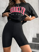 Brooklyn York Retro Oversized Tee