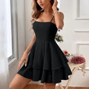 Chic Women's Cake Dress - Flirty & Fun