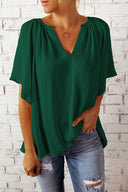 Chic Women’s Sheer Chiffon Blouse