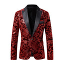 Floral Sequin Blazer for Women - Chic Style