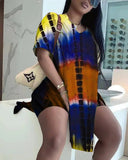 Unique Batik Women's Summer Dress
