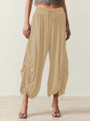 Chic Women's Chino Pants with Adjustable Waist