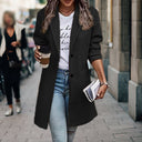 Chic Women's Long Blazer Jacket