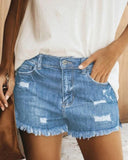 Chic Women's Denim Shorts for Summer