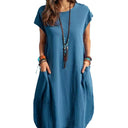 Chic Summer Dress with Pocket Detail