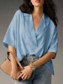 Chic Kimono-Style Blouse for Women