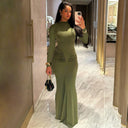 Chic Women's Long Sleeve Bodycon Dress