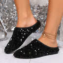 Glittering Sequin Slippers for Women