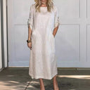 Stylish Women's Maxi Dress with Pockets