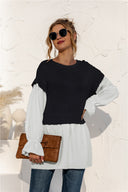 Chic Women's Ruffle Long Sleeve Blouse