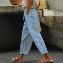 Classic Cotton Straight-Leg Trousers