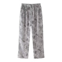 Stylish Printed Women's Trousers with Elastic Waist