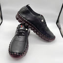 Women's Slip-On Shoes with Non-Slip Sole & Elastic Inserts