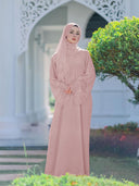 Floral Lace Trim Maxi Dress for Women