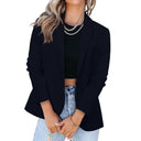 Chic Women's Blazer with Modern Cut and Stylish Pockets