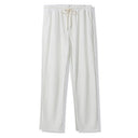 Adjustable Waist Pants with Side Pockets for Women