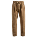 Adjustable Waist Women's Cotton Trousers