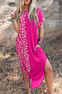 Trendy Leopard Print Women's Dress