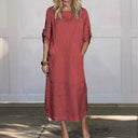 Stylish Women's Maxi Dress with Pockets