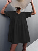Women's Summer V-Neck Dress in Flowy Style