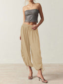 Stylish Women's Harem Pants with Elastic Waistband