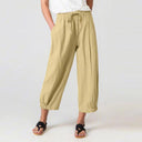 Chic Palazzo Pants with Elastic Waistband for Women