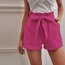 Stylish Solid Color Cotton Shorts for Summer