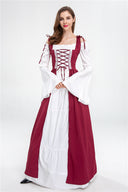 Enchanting Fairy Tale Dress with Flared Sleeves