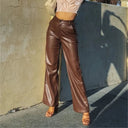 Chic Faux Leather Women's Pants for All Occasions