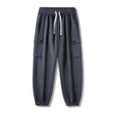 Women's Cargo Pants with Deep Pockets & Elastic Waist