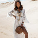 Chic Long Sleeve Boho Dress