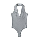 Chic Women's Collared Bodysuit for Everyday Style