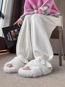 Chic Shiny Palazzo Pants for Women
