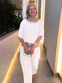 Elegant Sequin Jumpsuit for Night Out