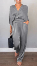 Chic Women's Jumpsuit Set – Effortless Style