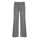 Summer Striped Pants with Elastic Waistband for Women