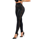 Chic High-Waisted Patterned Leggings for Women