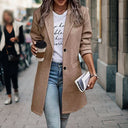 Chic Women's Long Blazer Jacket