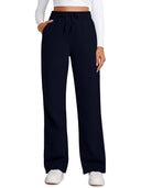 Women's Relaxed Fit Trousers with Elastic Waistband