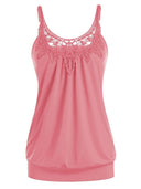 Ladies Lace Top with Chic Straps