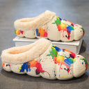 Cozy Fleece-Lined Women's Slippers with Non-Slip Sole