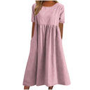 Chic Women's Maxi Dress with Pockets