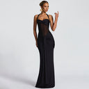 Chic Maxi Dress with Sophisticated Draping